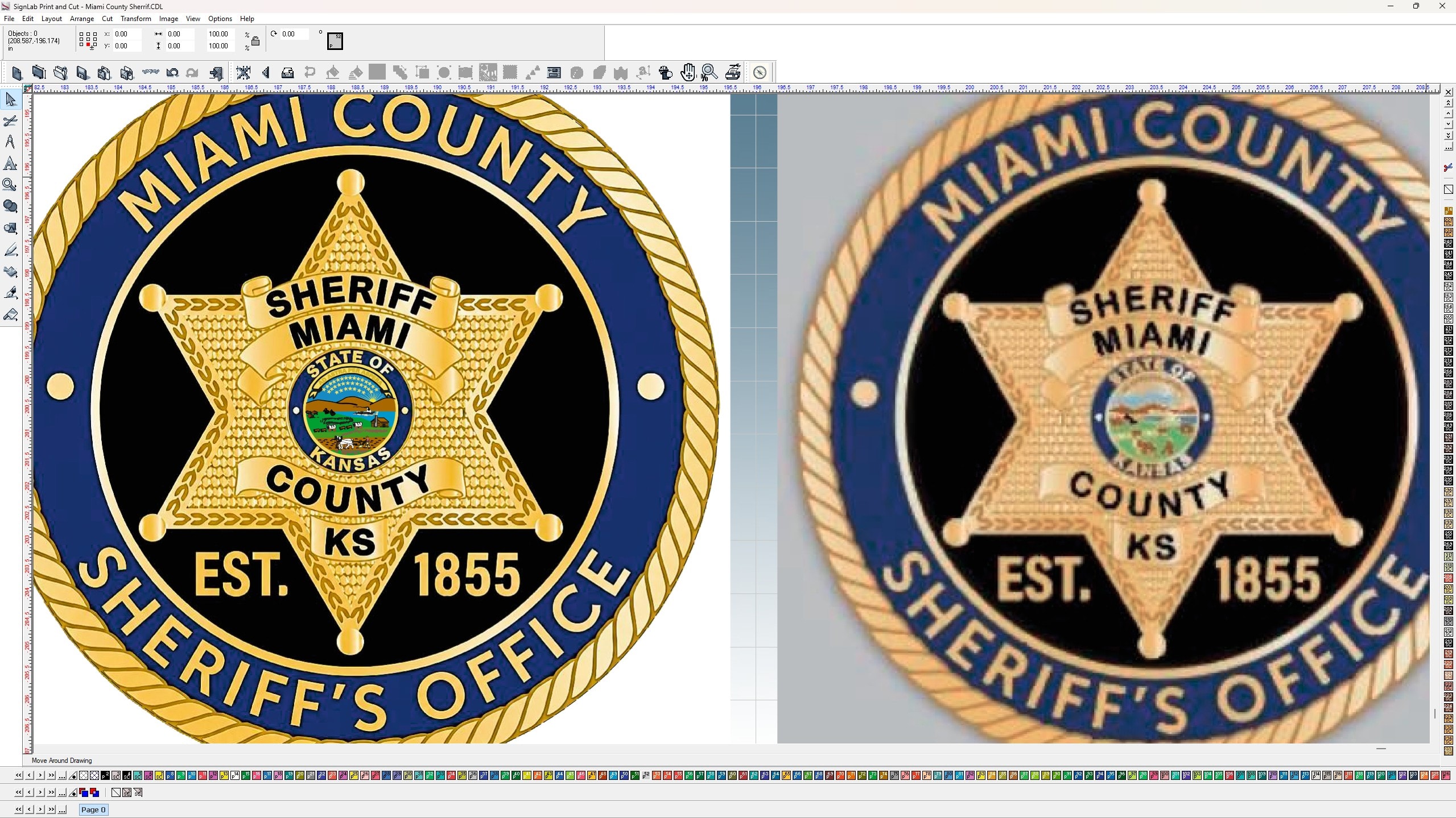 Miami County Sheriff's Office — Seal Design
