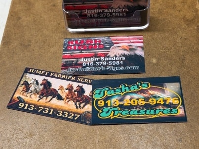 Business Cards — Rush Signs & Clients