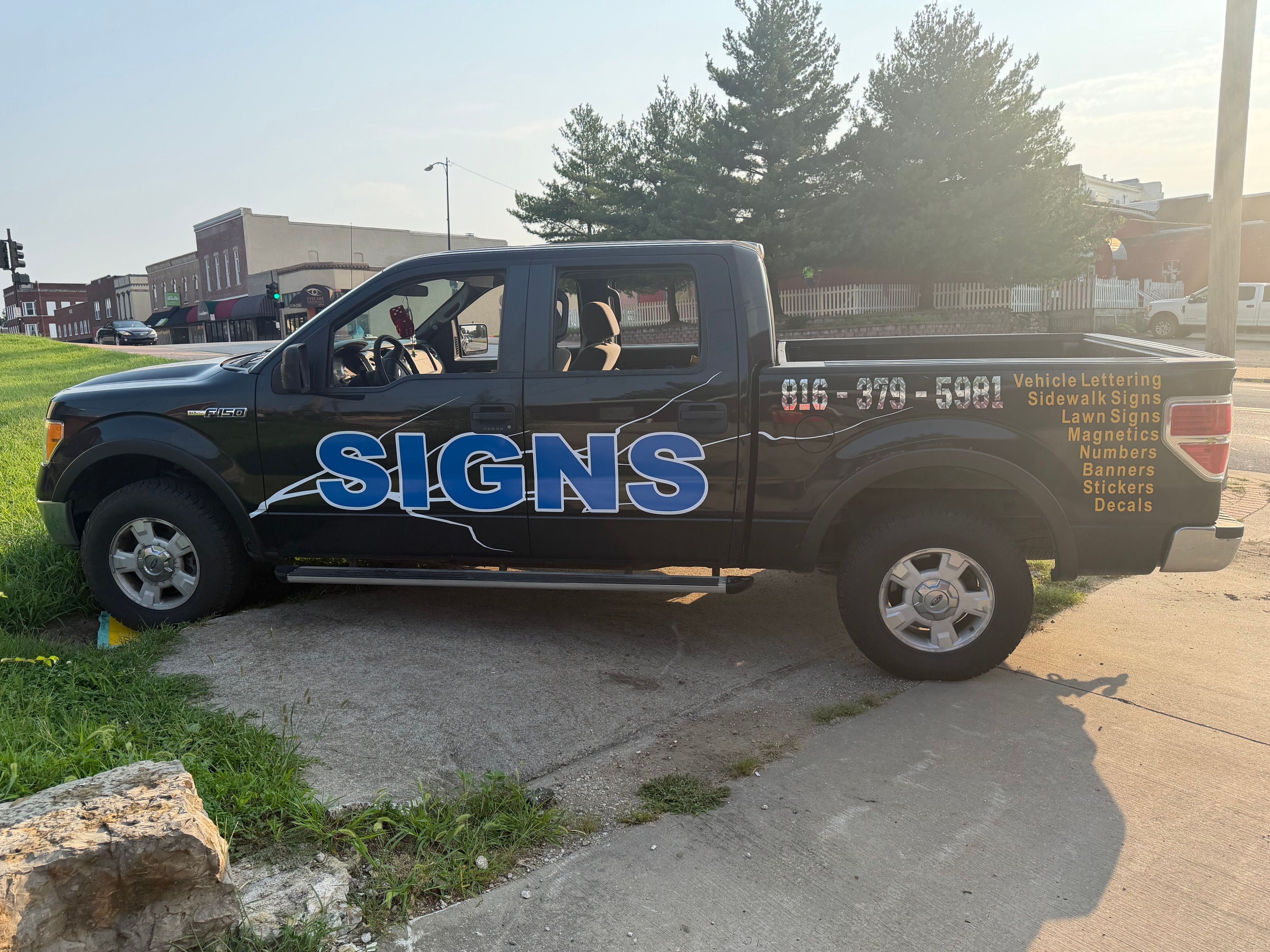 Rush Signs vehicle wrap showcase